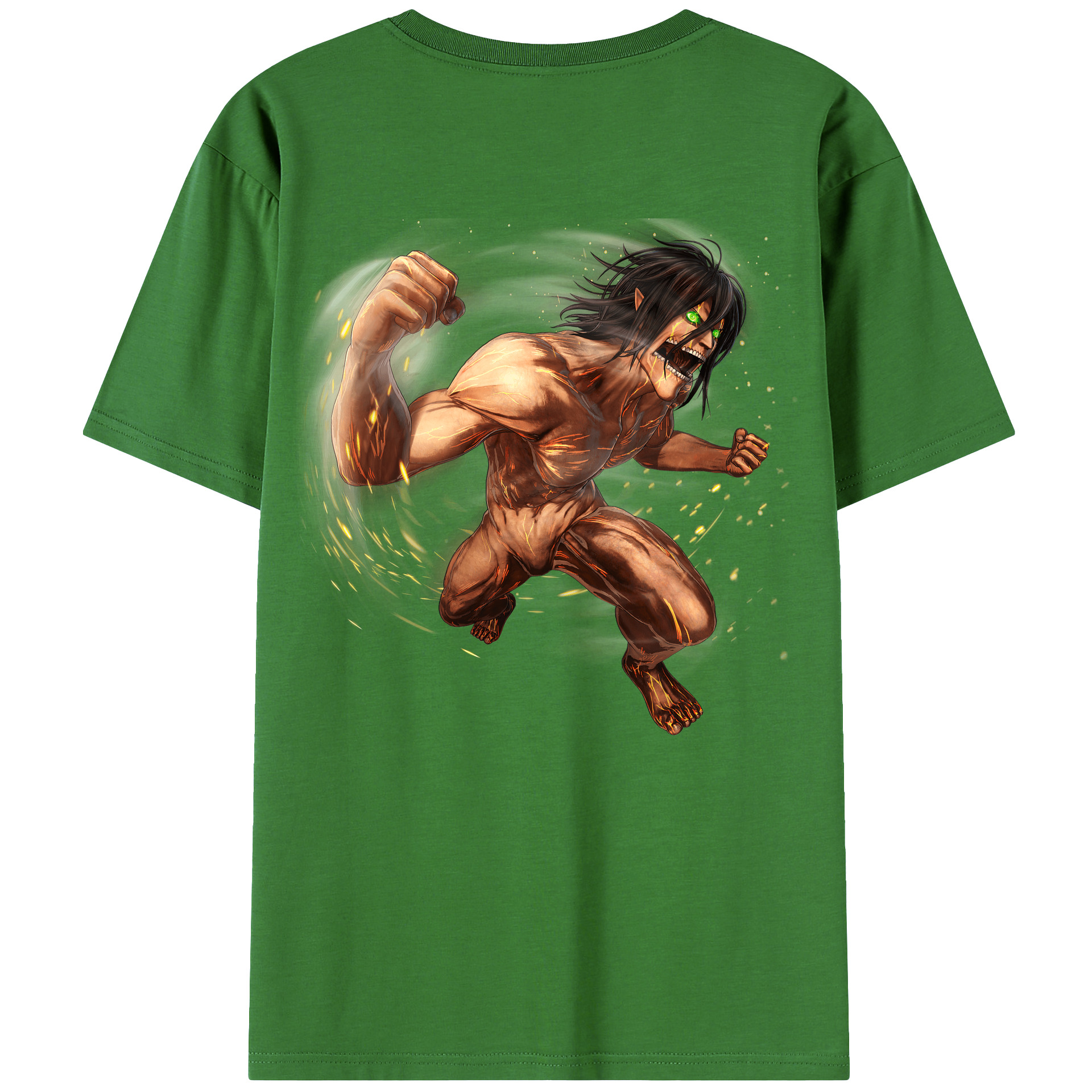 （画像用） 進撃の巨人 Attack on Titan レディース半袖Tシャツ(バックプリント)